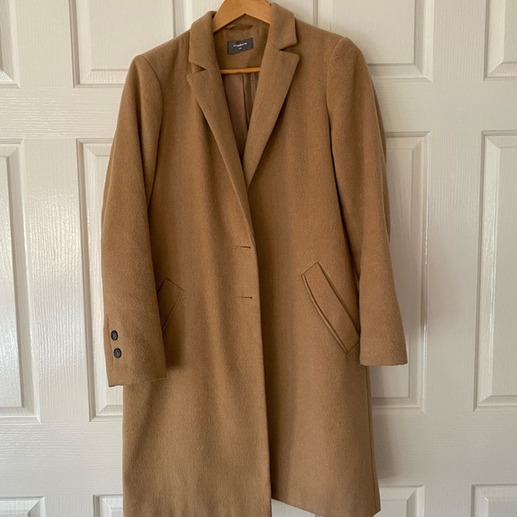 Camel wool blend jacket. - Picture 2 of 4